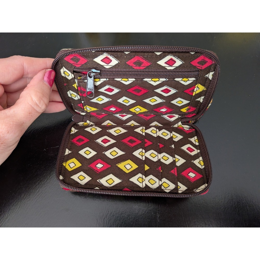 Vera Bradley Canyon All In One Crossbody Wristlet Wallet Phone Case‎ Retired - Picture 3 of 7